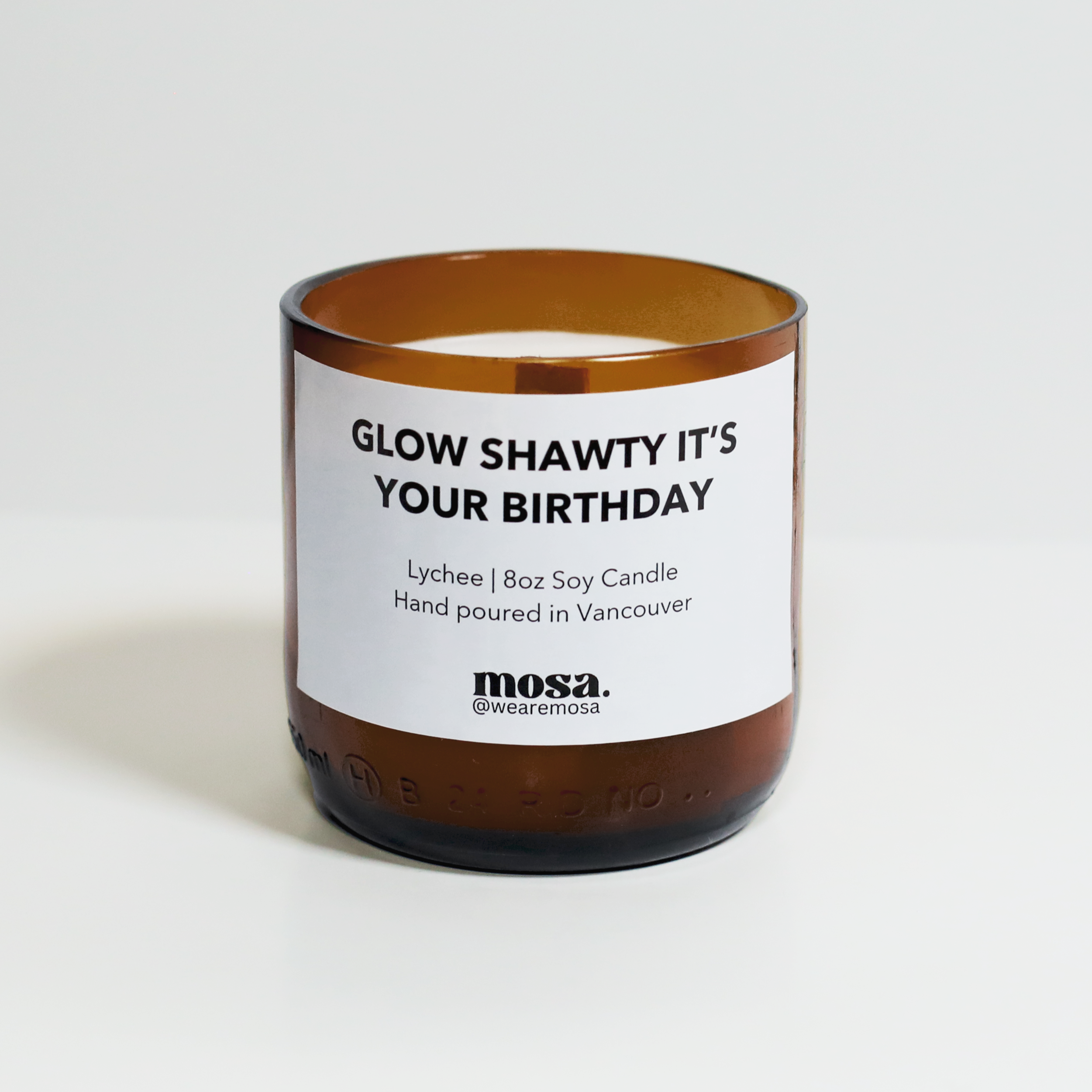 Lychee Scented Soy Candle