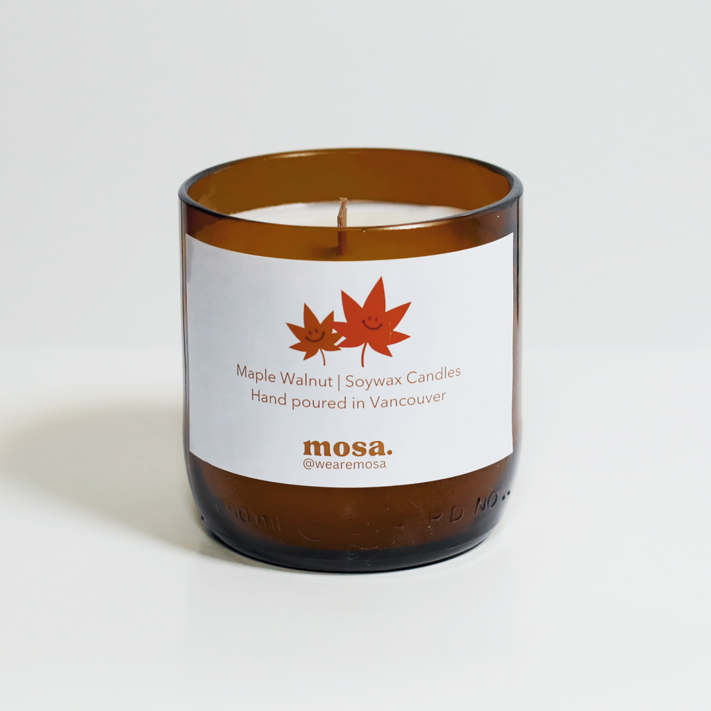 Maple Walnut Scented Soy Candle