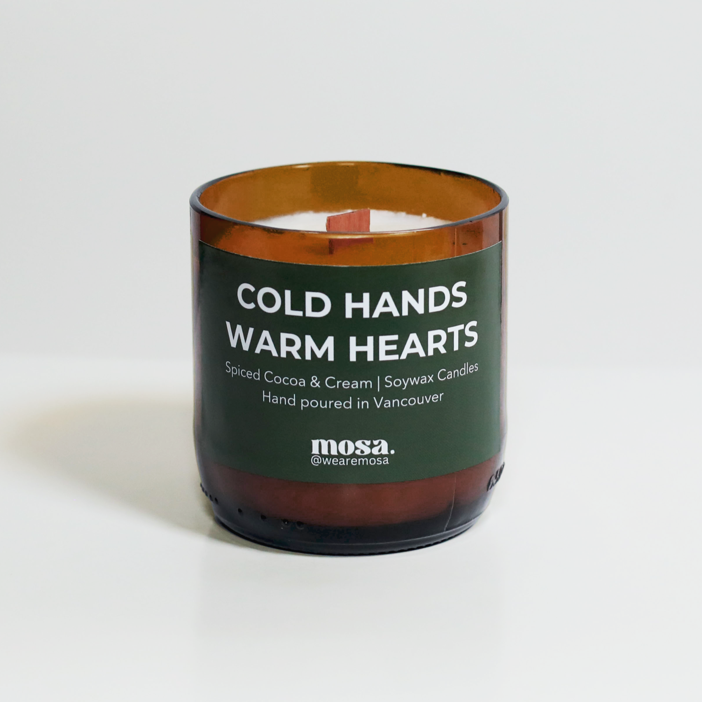 Spiced Cocoa & Cream Scented Soy Candle