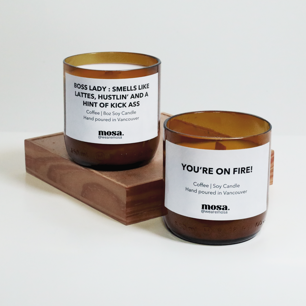 Coffee Scented Soy Candle