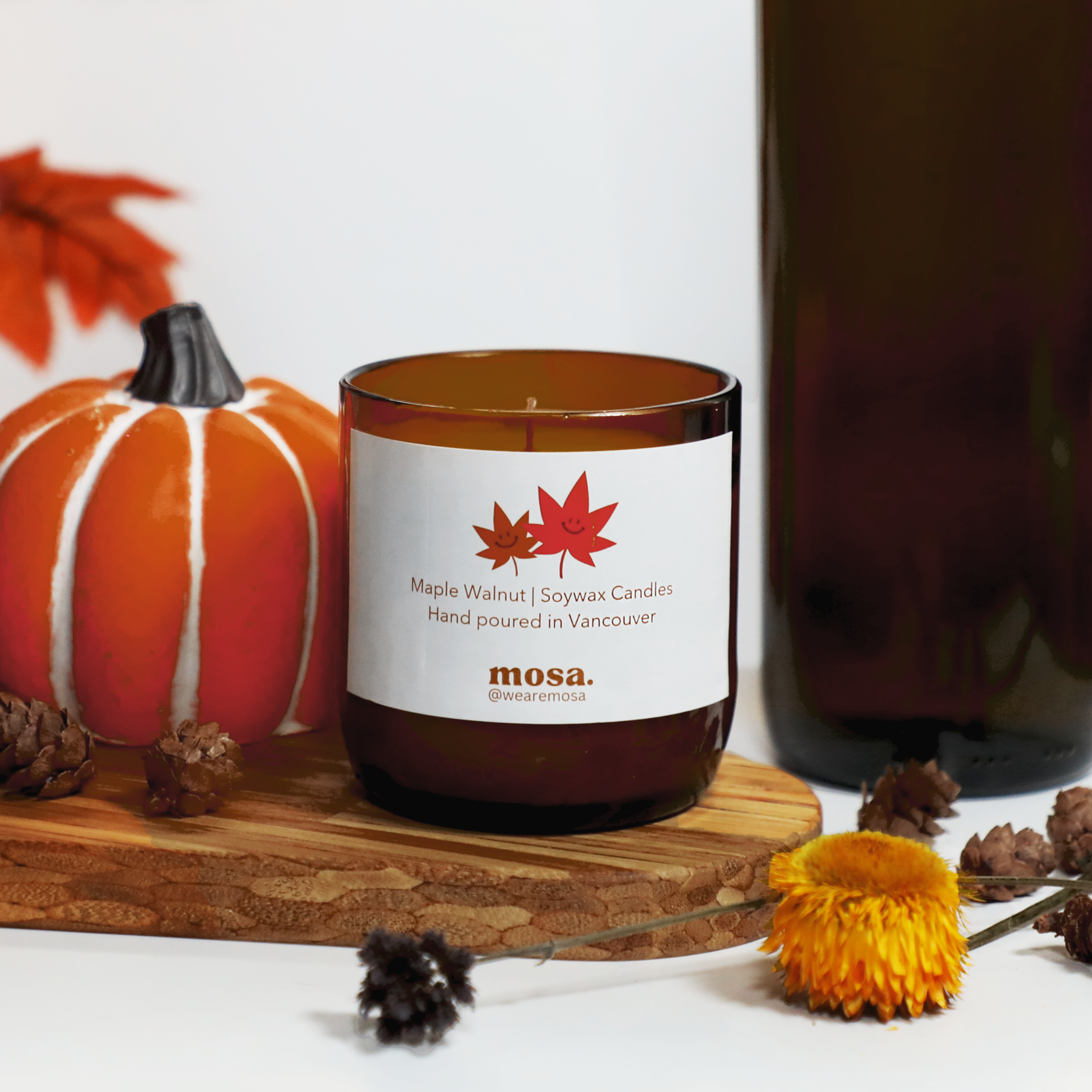 Maple Walnut Scented Soy Candle
