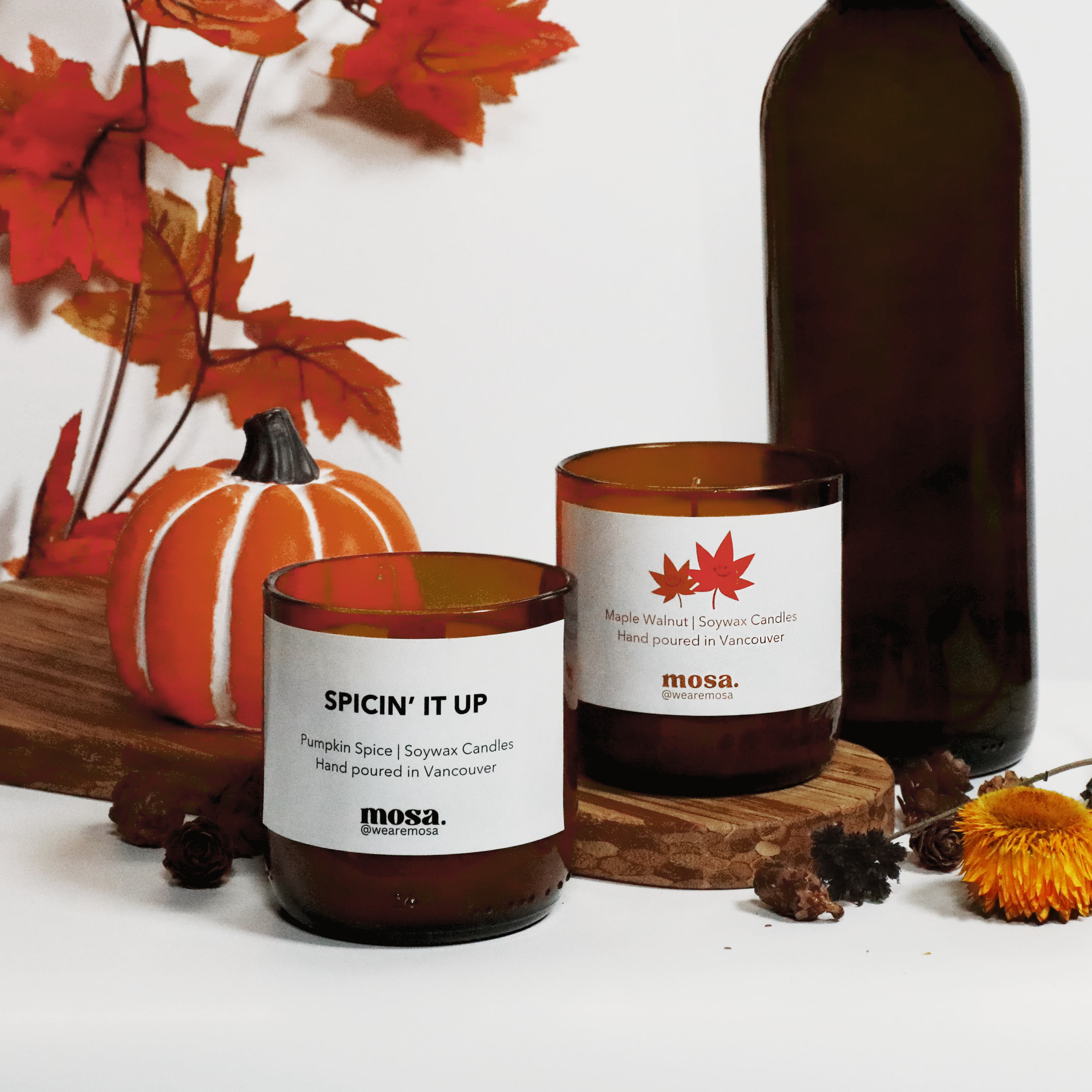 Maple Walnut Scented Soy Candle
