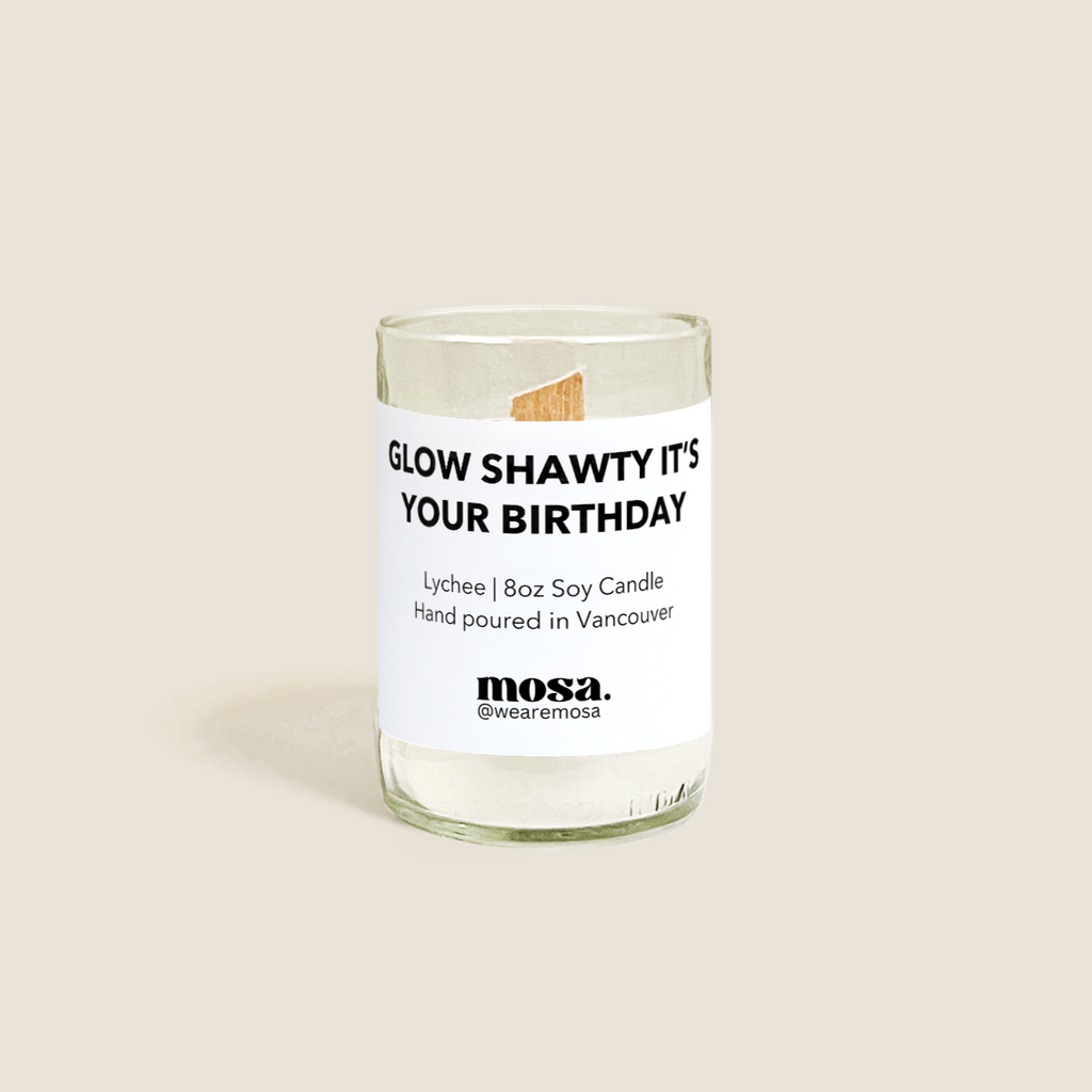 Lychee Scented Soy Candle