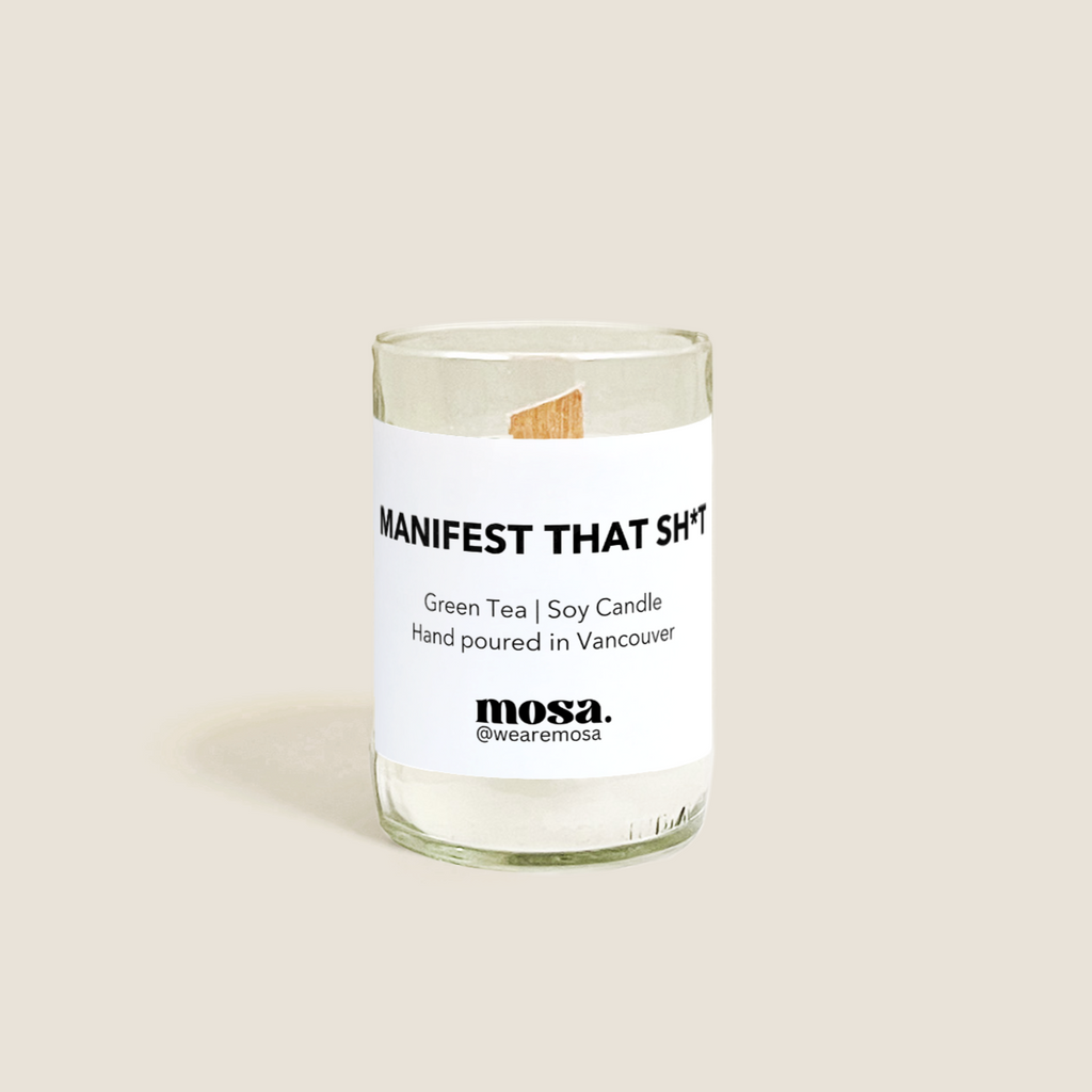 Green Tea Scented Soy Candle