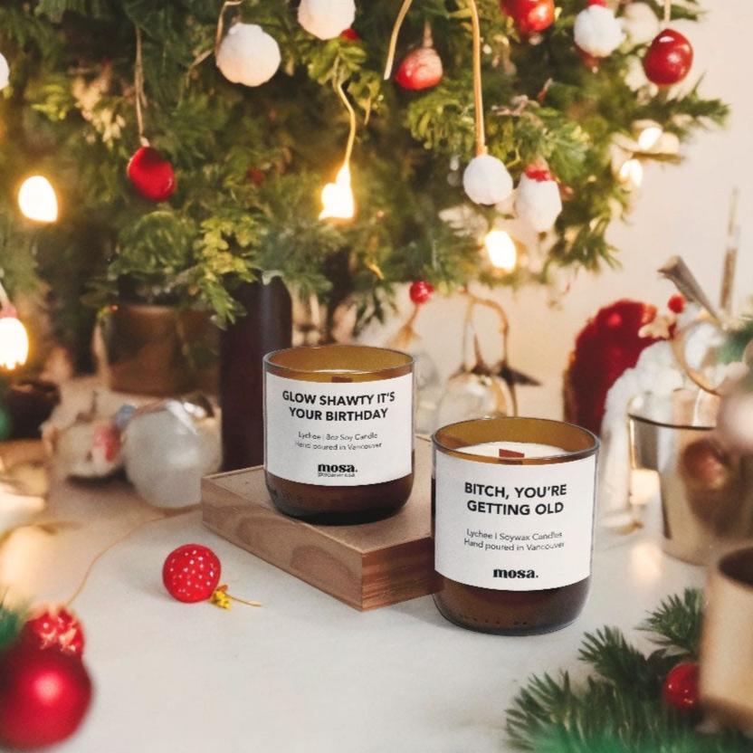 Lychee Scented Soy Candle