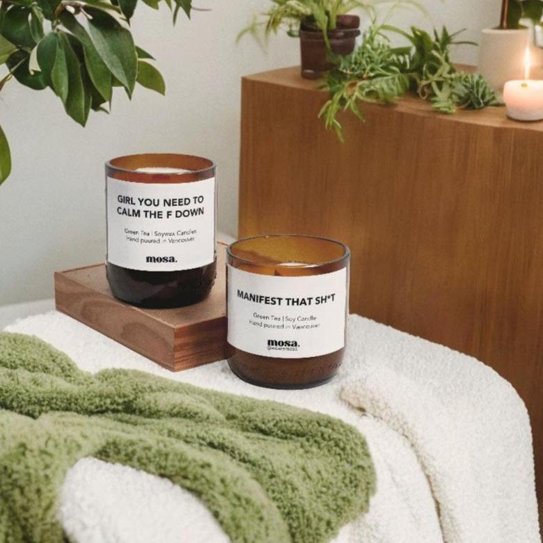 Green Tea Scented Soy Candle