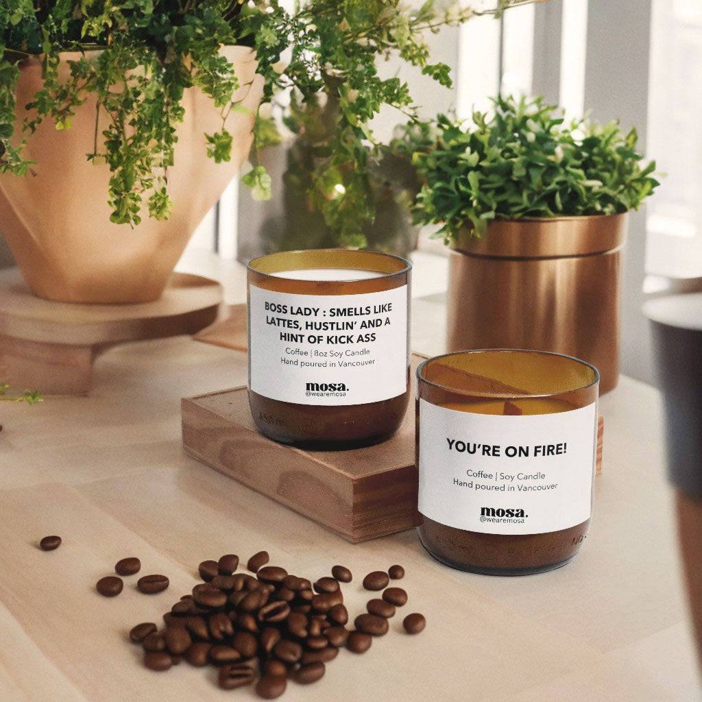 Coffee Scented Soy Candle